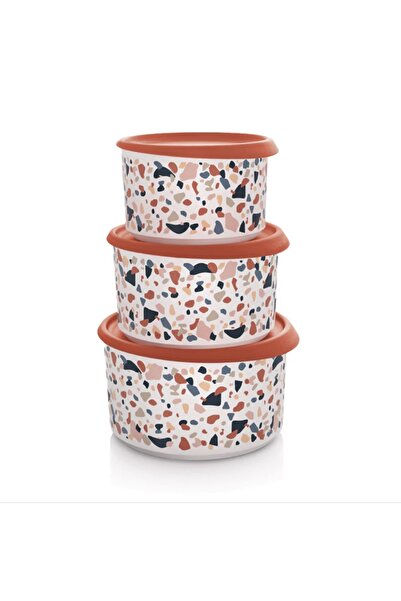 Plus مجموعة حاويات تخزين مفرغة الهواء بسعة 3 قطع / 960 مل - 1.4 لتر - 2 لتر