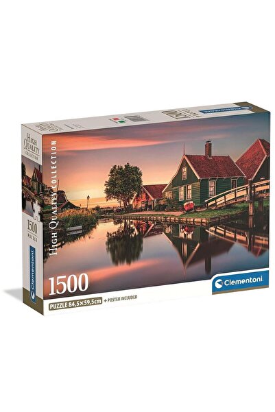 CLEMENTONI Puzzle Netherlands: Zaanse Schans 1500 pieces