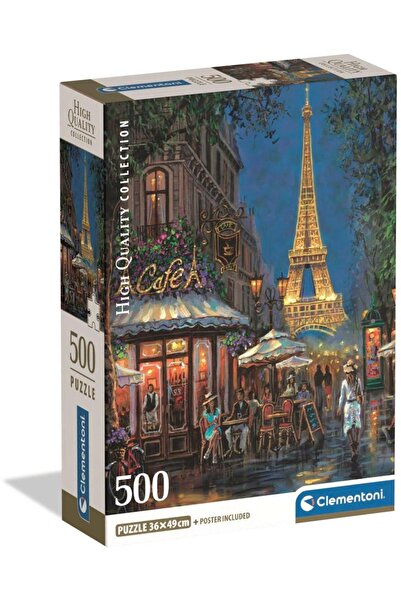 CLEMENTONI Puzzle Paris: Night at the Eiffe Cafe