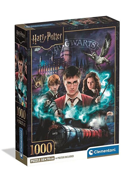 CLEMENTONI Puzzle Harry Potter 1000 pieces Compact