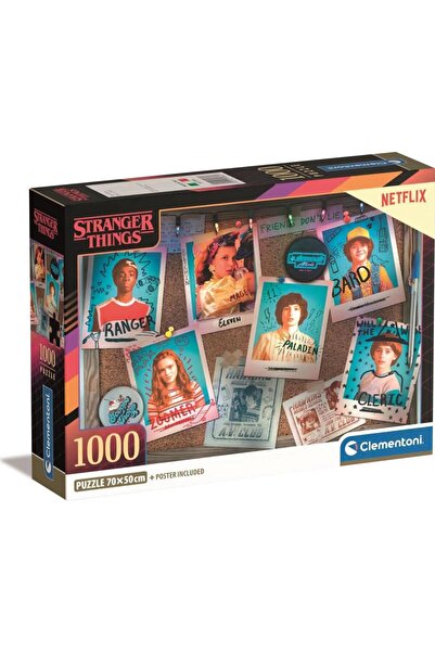 CLEMENTONI Puzzle Stranger Things 1000 pieces