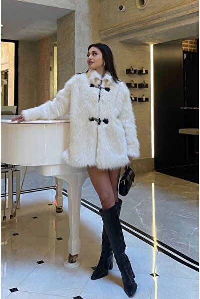 serenna wear معطف فرو نسائي للموسم الجديد ملابس خارجية شتوية