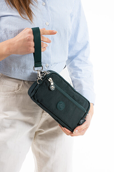 MEGA ÇANTA Crinkle Fabric Unisex Hand/Shoulder Clutch Bag