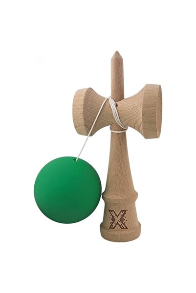 LEIBOO Kendama Original X – Kendamă din lemn cu bilă și prindere din cauciuc,...