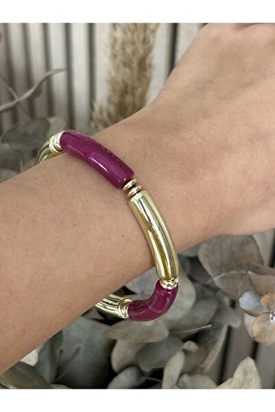 lavanderopa سوار أرجواني مطاطي بنفسجي