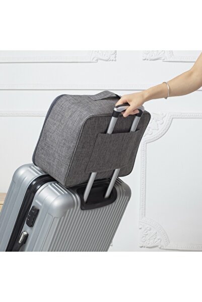 Flippy Flippy Organizer Bag, For Cables and Accessories, Portable, Waterproof, 24.5x18x10cm, Gray