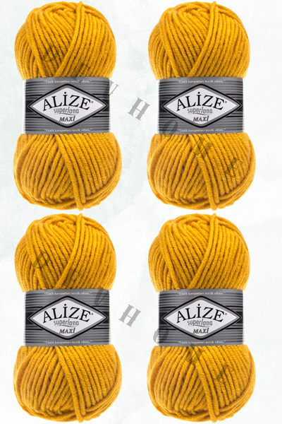 devhome Alize Superlana Maxi 100g Lână groasă pentru tricotat manual – Ideal ...