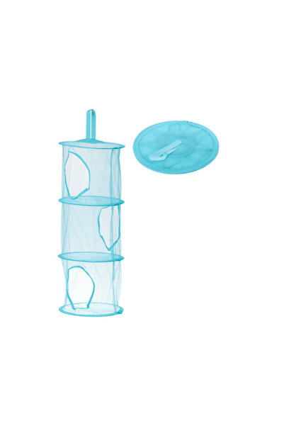 OEM Turquoise Polyester Hanging Organizer, 84 cm
