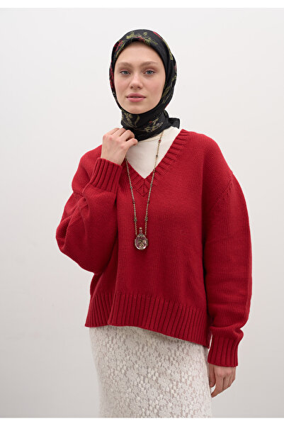 Freshscarfs Φουλάρι από βαμβάκι και βισκόζη με σχέδιο Garden Joy, μαύρο