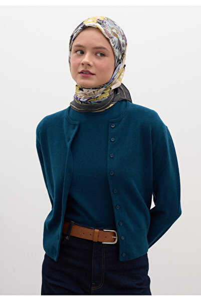 Fresh وشاح جاسمين جوي من القطن والفسكوز المدخن