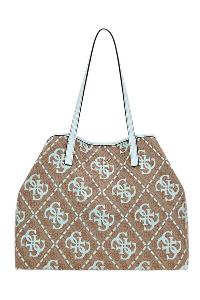 Guess Geantă Vikky Urban Tote pentru femei - geantă maro spațioasă, elegantă ...