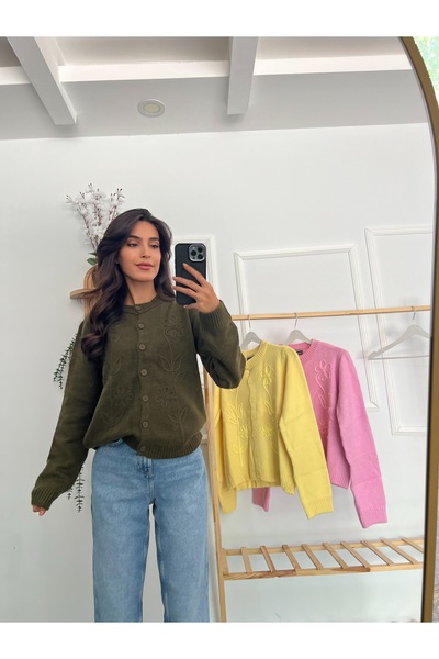 şev butik Patterned Cardigan -0925