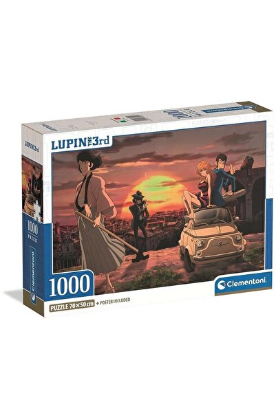 CLEMENTONI Puzzle Lupin III 1000 pieces Compact