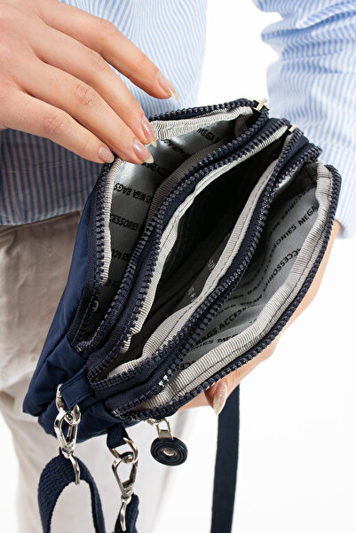 MEGA ÇANTA Crinkle Fabric Unisex Hand/Shoulder Clutch Bag