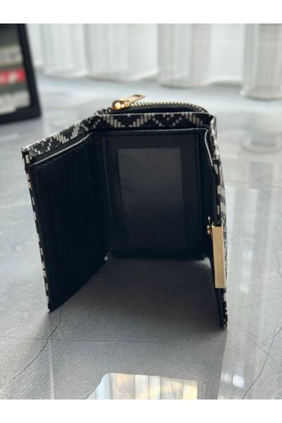 bag Women's Patterned Small Size Sports Wallet with Eyelet