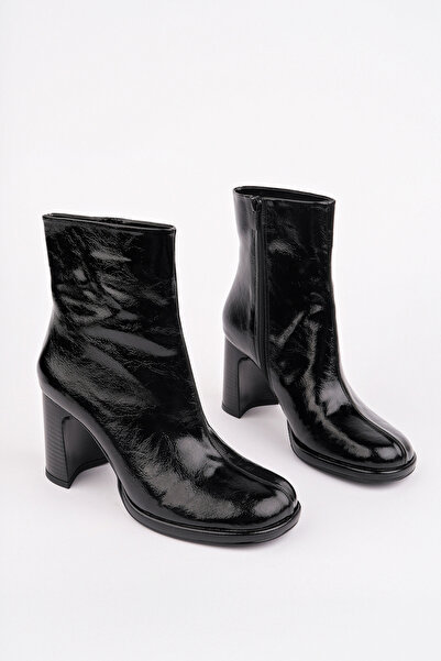 Madam Tarz حذاء RCP-8901 بكعب سميك وسحاب