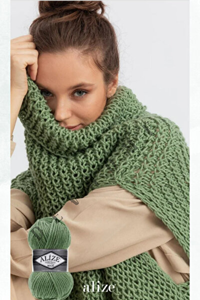 devhome Alize Superlana Maxi 100g Thick Wool Hand Knitting Yarn – Ideal for Winter Knitting 100m 4 Pieces