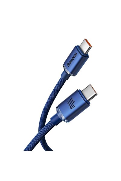 Baseus Crystal Shine USB-C to USB-C Cable 2.0 2 m 100W Blue