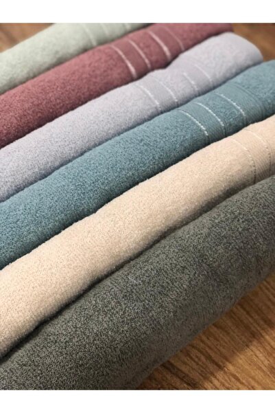 Durul 12 Li Mine 100% Cotton Economical Hairdresser Barber Hand and Face Towel 50 X 85