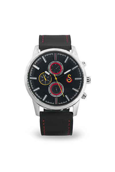 Galatasaray Deri Kol Saati U13855 - GS ANAHTARLIK HEDİYELİ