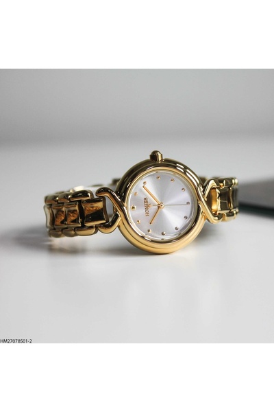 Homies ساعة يد نسائية HM27078S01-2 بسوار فولاذي