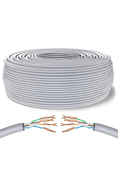HCS u/utp Cat 6 LS0H Gri Renk Data Kablosu ( H06-00402-DP0 )