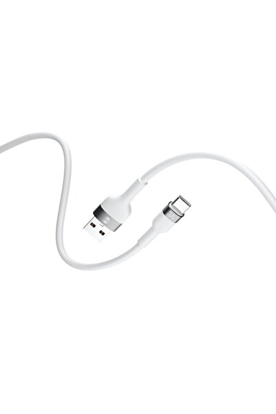 Forever Flexible USB to USB-C Cable 1.0 m 3A White