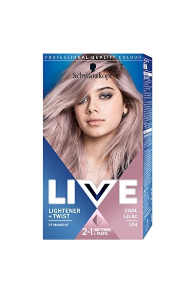 Live Vopsea de păr permanentă 104 Liliac rece, 142,5 ml