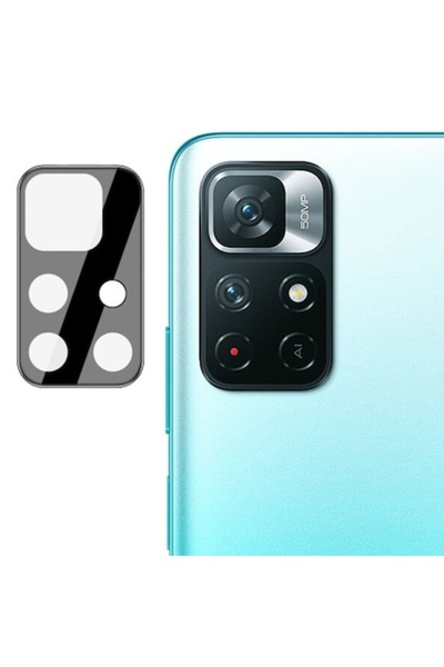 OEM Folie de protecție pentru camera spate Xiaomi Redmi Note 11, neagră