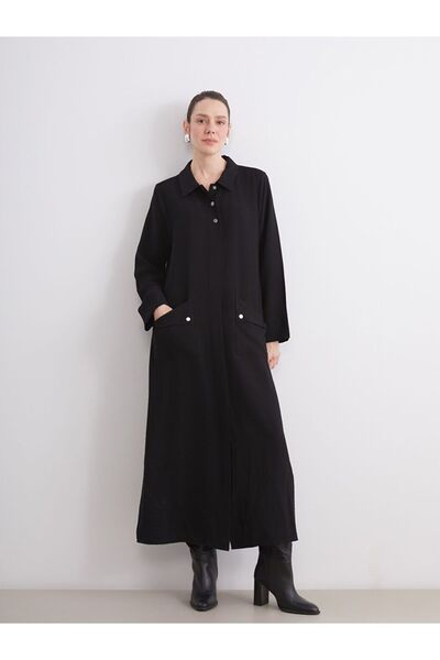 LC Waikiki Lcw Grace Shirt Collar Women's Ferace