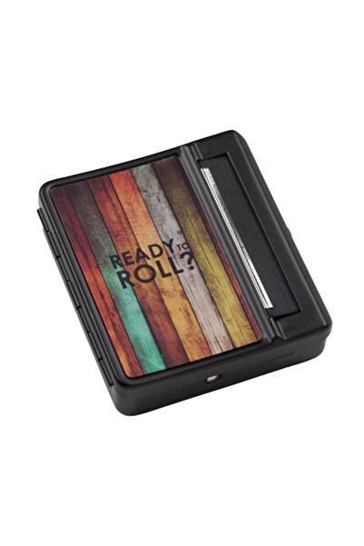 Bibilel Carcasă metalică pentru rulare rapidă a țigărilor cu suport pentru hâ...