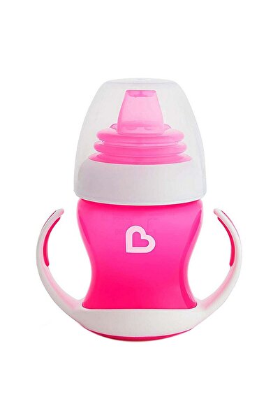 Munchkin - عبوة من كوب انتقالي لطيف، 4 أونصة، وردي