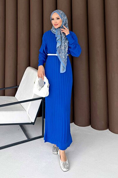 Melike Tatar Triko Elbise 70-2404