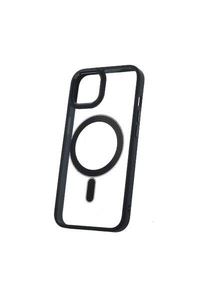 Sybero Carcasă Mag Satin Clear pentru iPhone 11 - Neagră