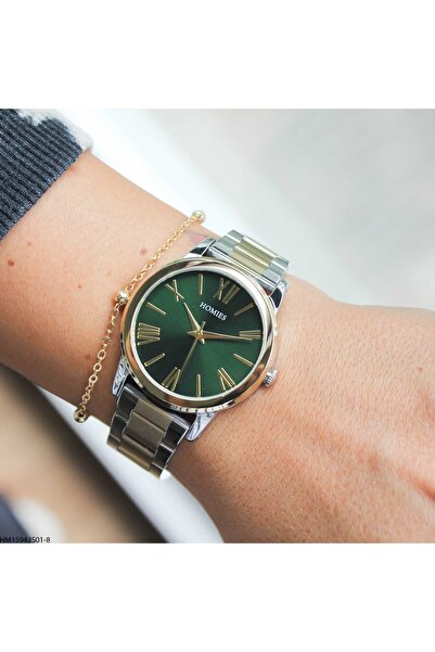 Homies ساعة يد نسائية HM15943S01-8 بسوار فولاذي