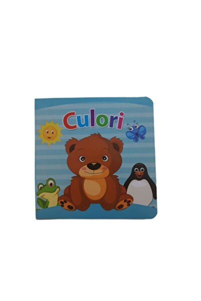 dalip Carte educativă pentru copii „Culori”, carte cartonată, 12 pagini, mult...