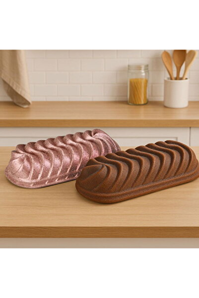 Evidea Kitchen Nirvana Büyük Baton Kek Kalıbı - Pembe - 28 cm