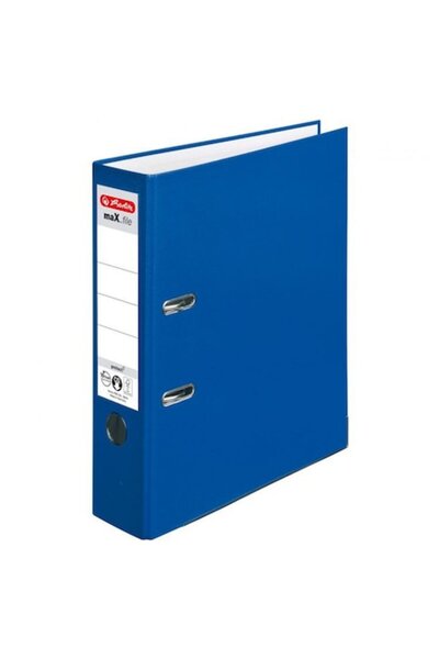 Herlitz dosar cu inele, A4, 7,5 cm, PP, albastru