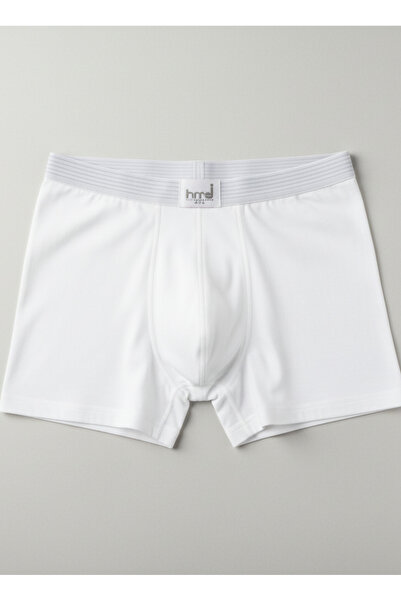 Hmd Συσκευασία με 5 ελαστικό ύφασμα ανδρικά ελαστικά εσώρουχα μπόξερ από λευκό μπαμπού | Μαλακό ύφασμα που δεν εκπλέκει ιδρώτα