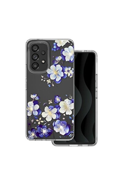 Sybero Husă de telefon cu imprimeu floral pentru Samsung Galaxy A53 5G, multi...