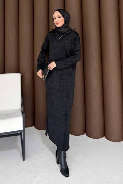 Melike Tatar Glitter Knitwear Dress 32-7510