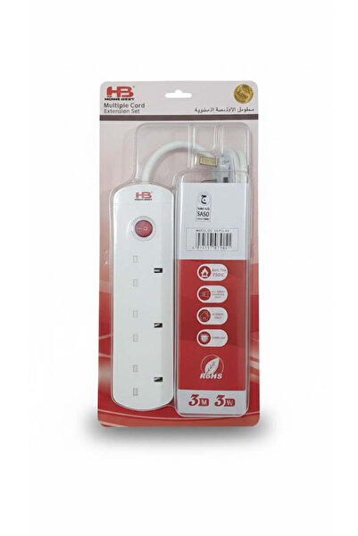 Home Best original power strip with 3 outlets and integrated protection