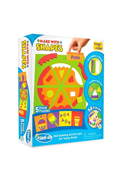 Imagimake Set Puzzle din Spuma EVA - Pizza