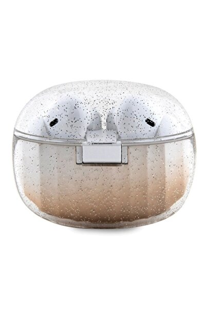 Guess Stație de andocare Bluetooth Casti, Wireless, Gradient de sclipici, Auriu