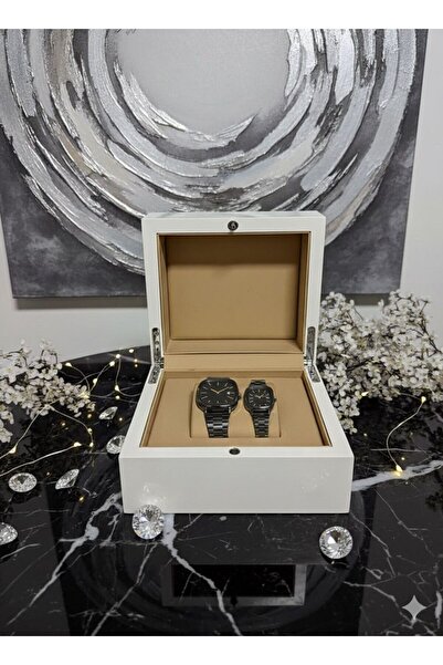 ÇENÇEN Yeni Sezon Özel Tasarım Takvimli Sevgili Çift Kol Saatleri