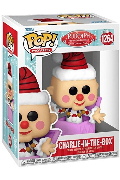Funko POP figurine! Rudolph Charlie in the Box