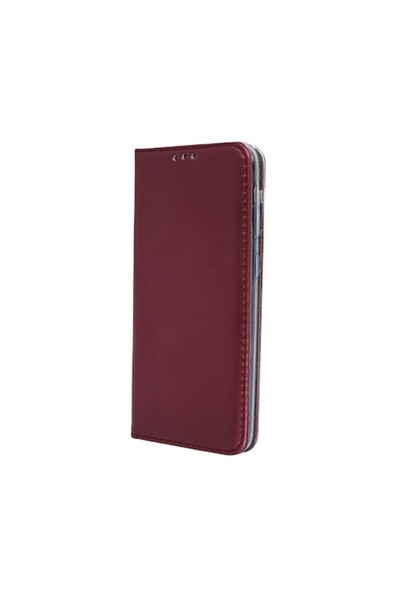 Sybero Carcasă magnetică inteligentă pentru Honor X7a, vișinie