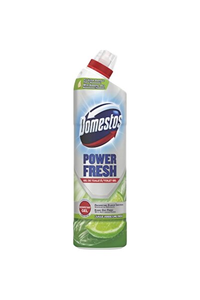 Domestos Total Hygiene Toilet Disinfectant Lime Fresh 700 ml