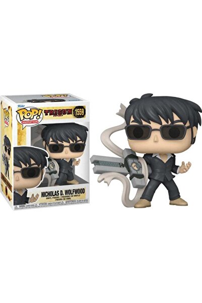 Funko Figurina POP! Trigun - Nicholas Wolfwood with Puni