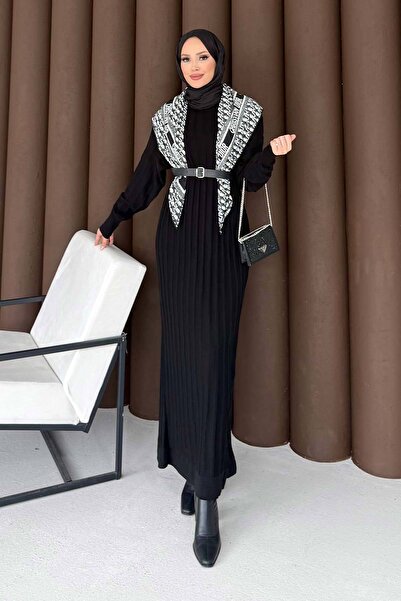 Melike Tatar Triko Elbise 70-2404